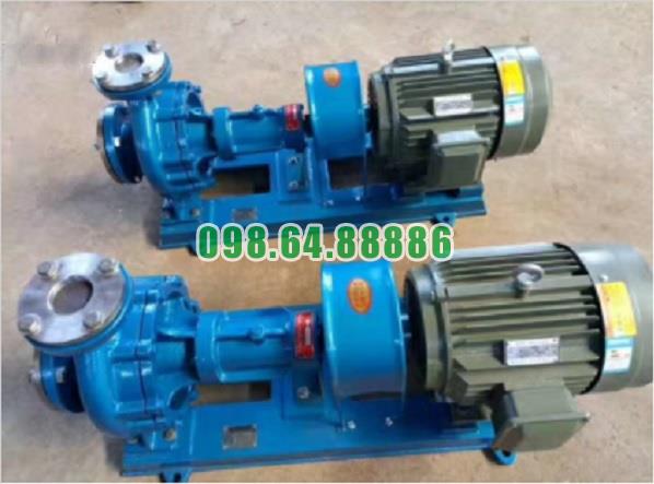 Bơm ly tâm dầu nóng RY50-32-200 lưu lượng 18 m3/h, công suất 5.5 kW, cột áp 50 m, tốc độ 2900 vòng/phút