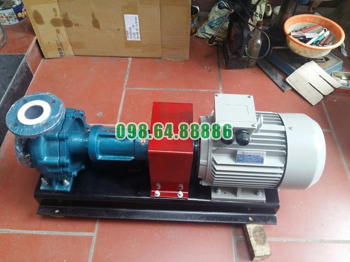Bơm ly tâm dầu nóng RY80-50-250 công suất 22 kW, lưu lượng 60 m3/h, cột áp 72 m